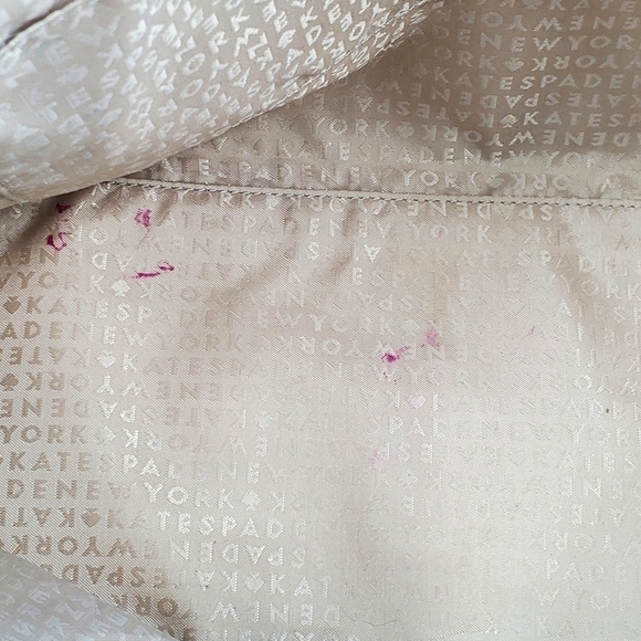 Kate Spade green polka dot tote *flawed* - Picture 9 of 16